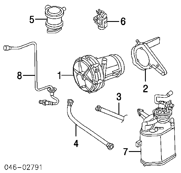 Cano derivado de ar, saída de filtro de ar para Skoda Octavia (A4, 1U2)
