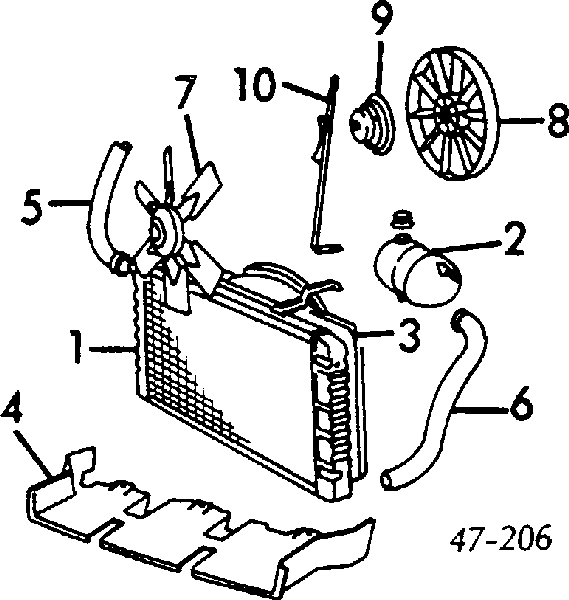 Acoplamento viscoso de ventilador de esfriamento 1274963 Volvo