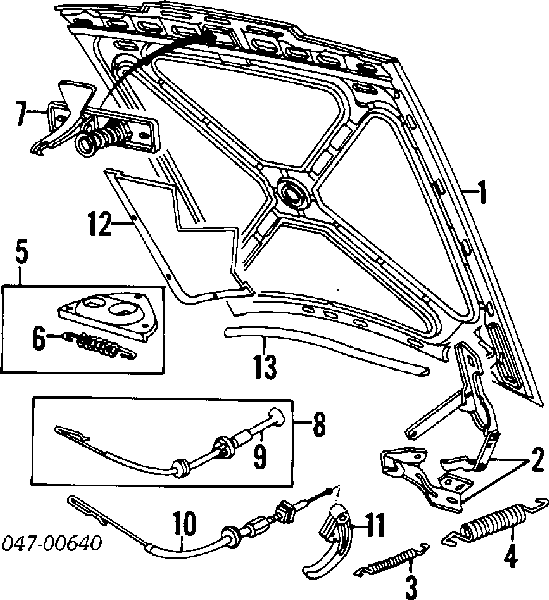 Capota 1315399 Volvo