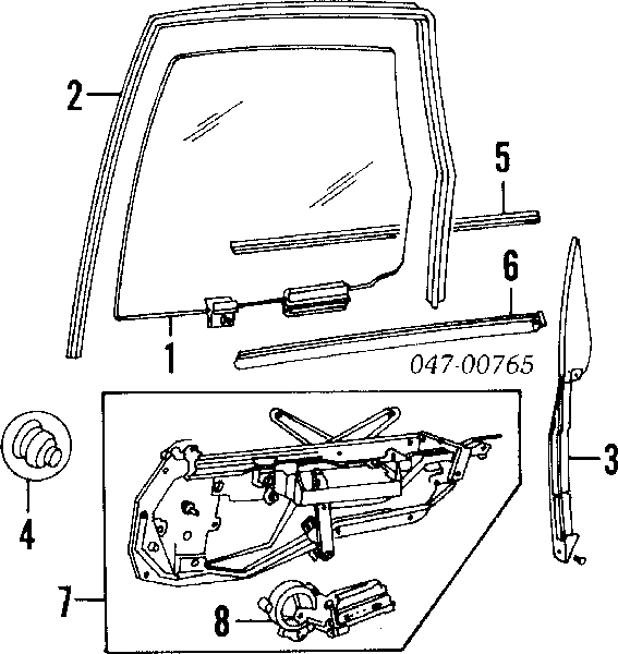 Cilindro mestre de embraiagem para Toyota Carina (T17)
