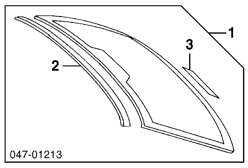 Стекло багажника двери 3/5-й задней (ляды) 30674386 Volvo