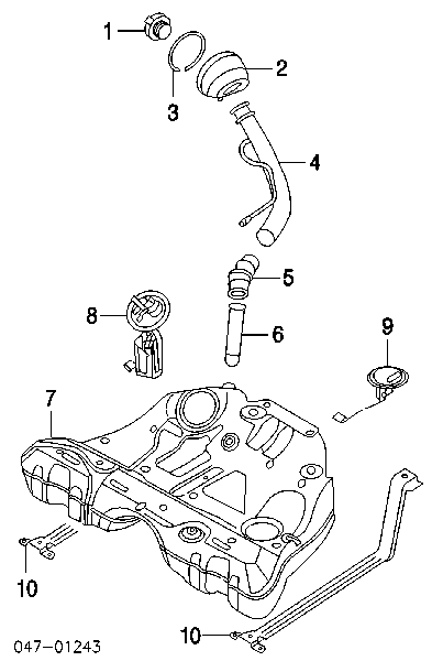 306455387 Volvo módulo de bomba de combustível com sensor do nível de combustível