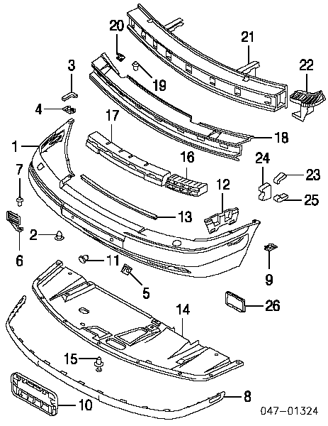 Cápsula (prendedor) de isolador térmico da capota para Mercedes R (W251)