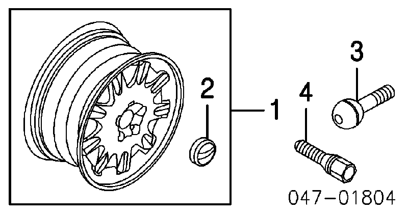 Колпаки на колеса Вольво 850 