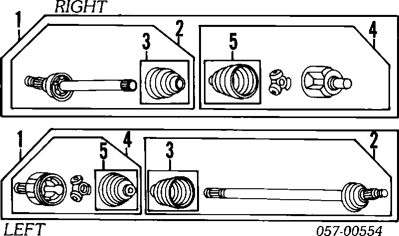 ШРУС наружный передний MB620363 Chrysler