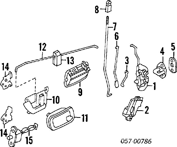 MB717039 Chrysler 