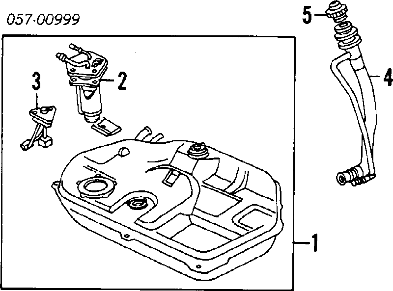 MR271611 Chrysler крышка (пробка бензобака)