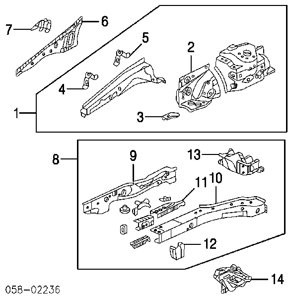 60610SEA300ZZ Honda 