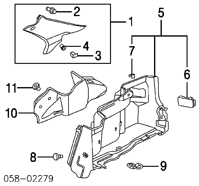 84614SEAE00 Honda 