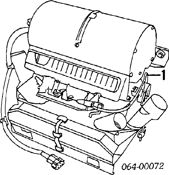 STC250 Land Rover радиатор печки