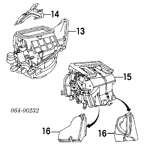 Caixa de forno montado para Land Rover Discovery (LJ ,LT)