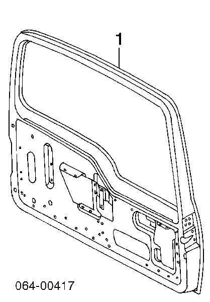Porta traseira (3ª/5ª porta-malas (tampa de alcapão) para Land Rover Discovery (LG, LJ)
