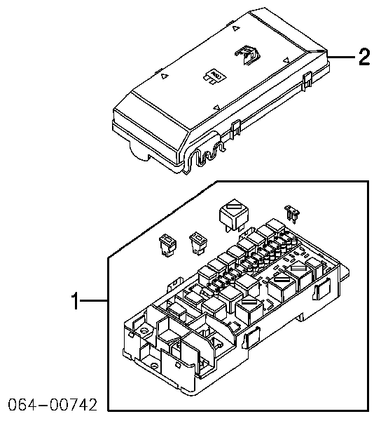 Unidade de dispositivos de segurança para Land Rover Discovery (LJ ,LT)