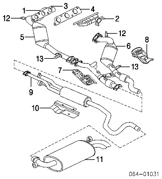 ADJ137020 Blue Print sonda lambda, sensor de oxigênio