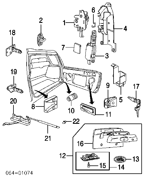 788245 Stabilus amortecedor de tampa de porta-malas (de 3ª/5ª porta traseira)