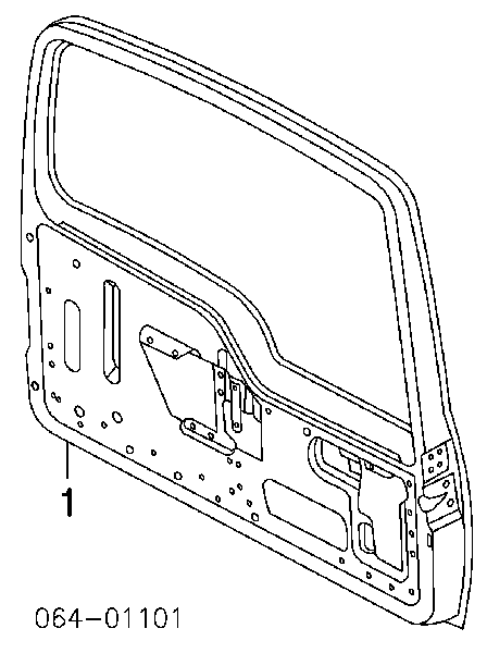Porta traseira (3ª/5ª porta-malas (tampa de alcapão) para Land Rover Discovery (LJ ,LT)