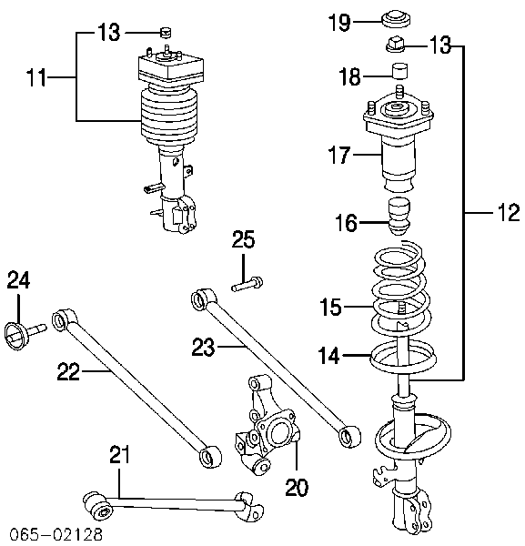 ASMTO1119 Tenacity suporte de amortecedor