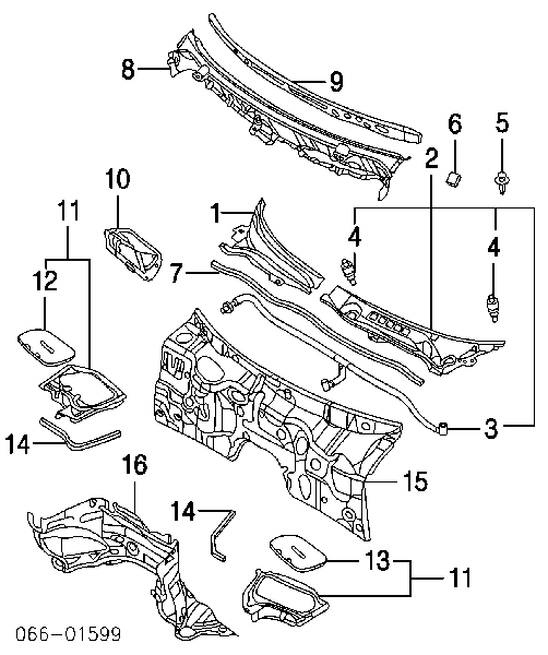  65278CG000 Nissan