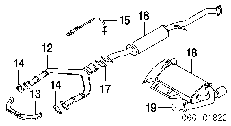 Tubo de admissão dianteiro (calças) do silenciador para Infiniti FX35 