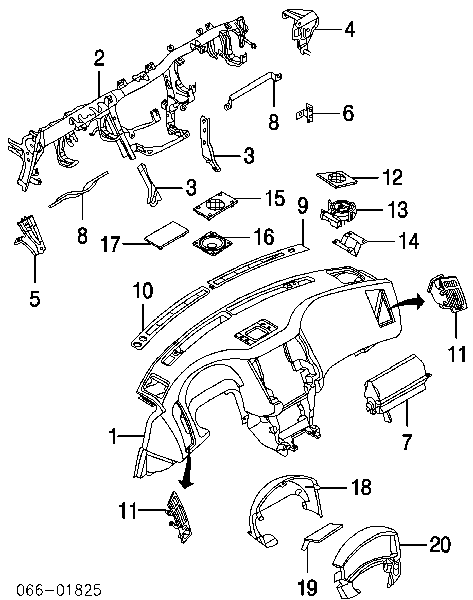  68240CG001 Nissan