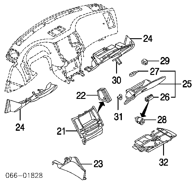 68260CG000 Nissan 