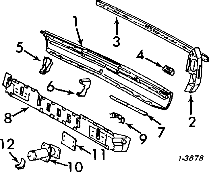 Передние тормозные колодки 20688524 General Motors