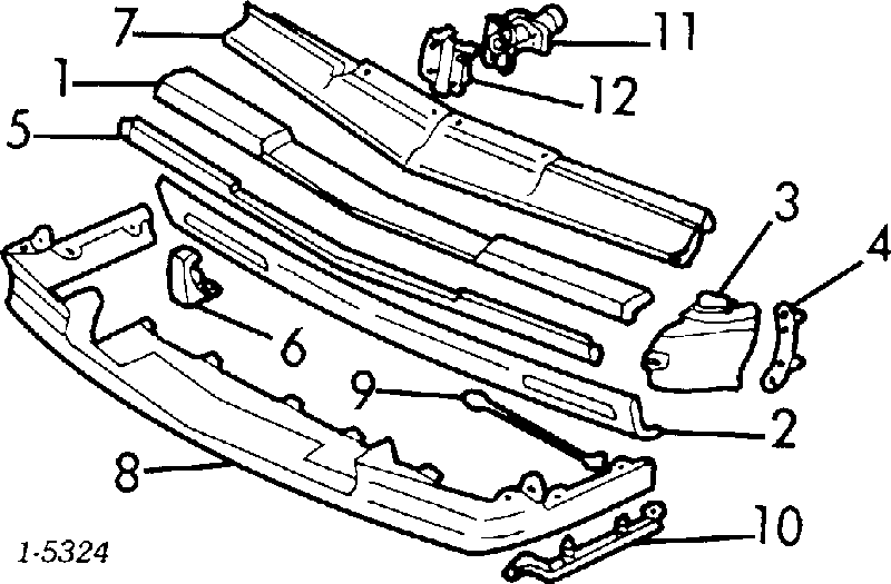 480534 General Motors cápsula (prendedor de fixação de revestimento de tampa de porta-malas)