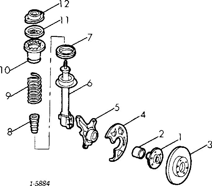 Ponta da barra de direção transversal IJ1905SEN Toko cars