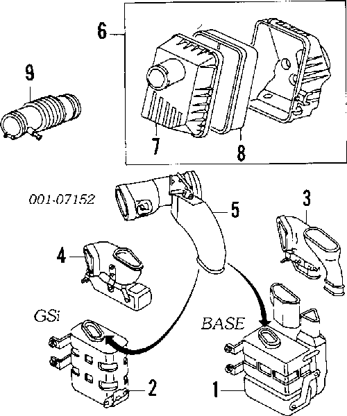 Воздушный фильтр 94376355 General Motors