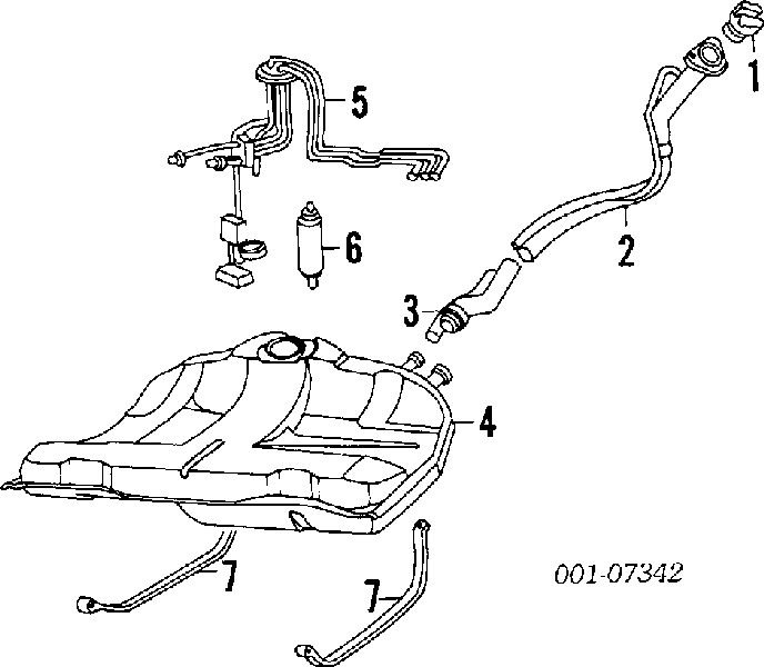 25116296 General Motors elemento de turbina da bomba de combustível