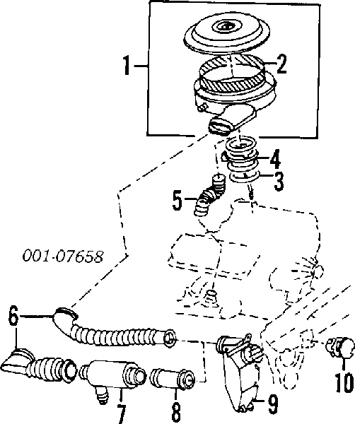 17220PC0003 Honda filtro de ar