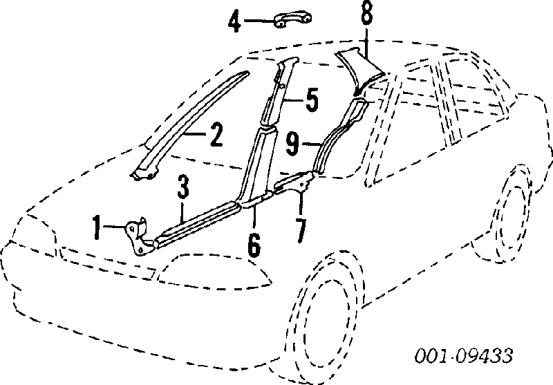 Fios de alta voltagem, kit 5967H4 Peugeot/Citroen