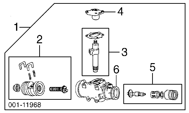 Механизм рулевой (редуктор) 26100343 General Motors