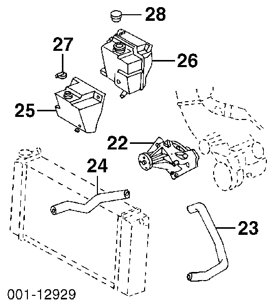 Помпа 12534772 General Motors