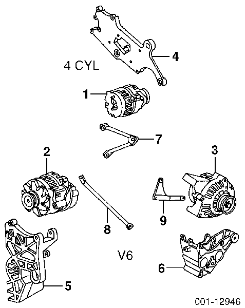 8191520370 Isuzu gerador