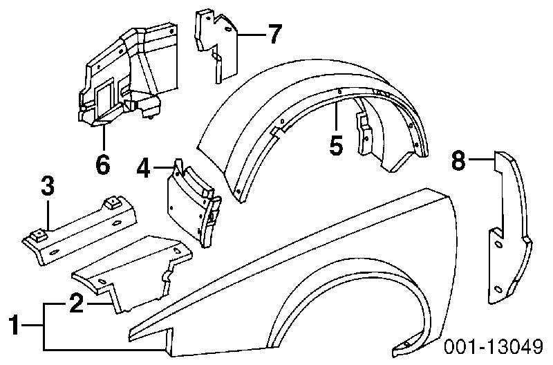 Sensor dianteiro de ABS para Peugeot 207 (WA, WC)