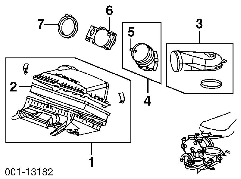 15153904 General Motors filtro de ar