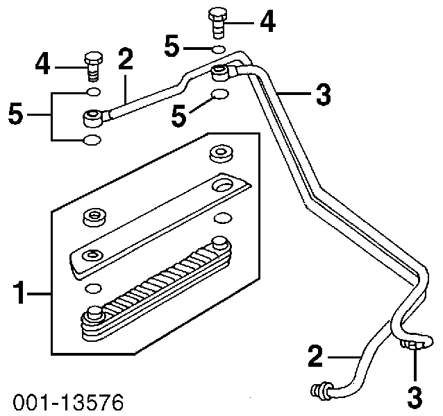 90412391 Opel радиатор масляный