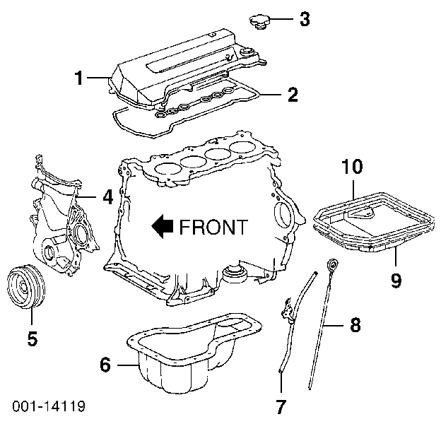 88972521 General Motors polia de cambota