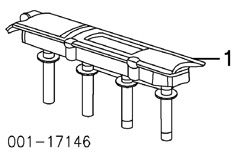 Наконечник свечи зажигания 12569276 General Motors