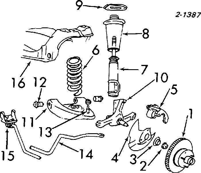 Стойка переднего стабилизатора E6LY5A486A Ford