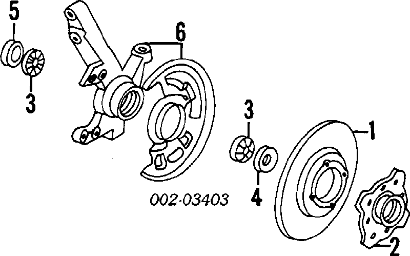 Передние тормозные диски E8BZ1125A Ford