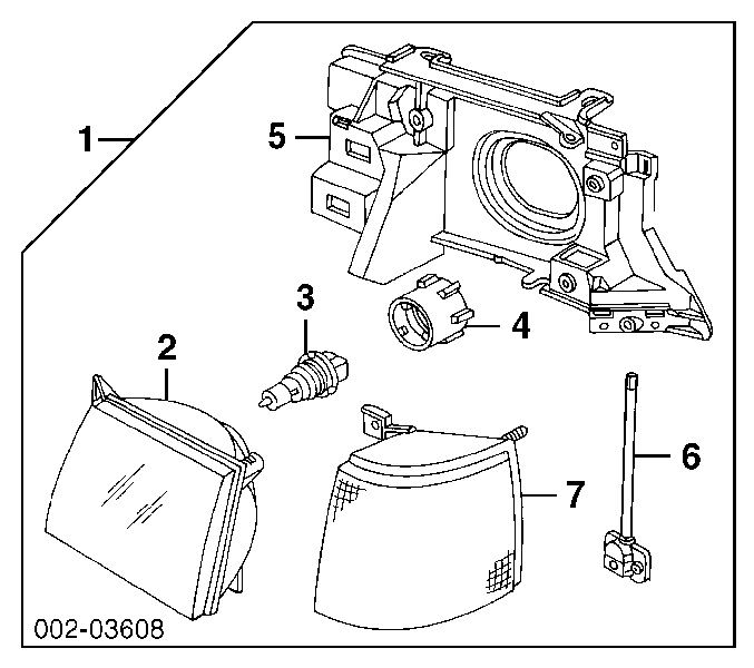 E5LY13N021A Ford lâmpada halógena