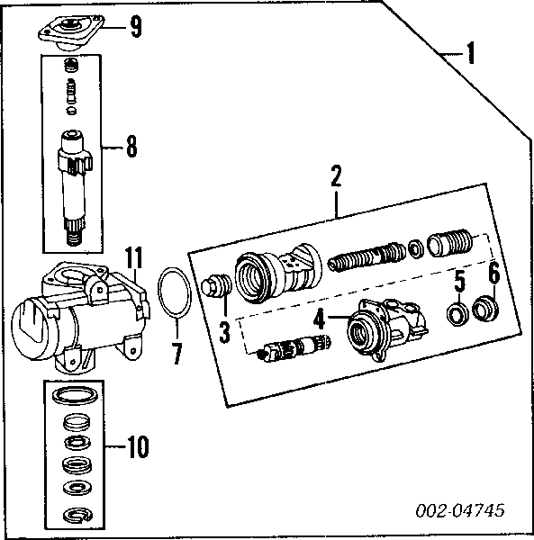 Рулевой редуктор NAPA SG17516