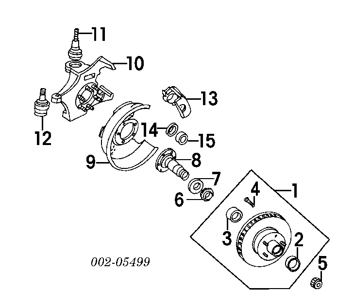 F5TZ1102C Ford motor de ventilador de aparelho de ar condicionado