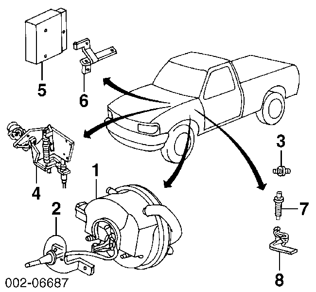 Датчик скорости E9LZ9E731A Ford