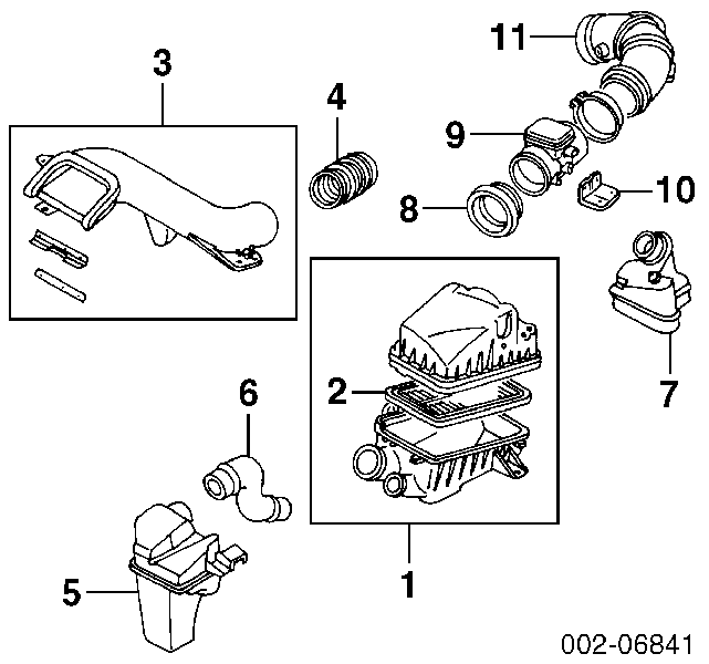 F22Z12B579AARM Ford sensor de fluxo (consumo de ar, medidor de consumo M.A.F. - (Mass Airflow))