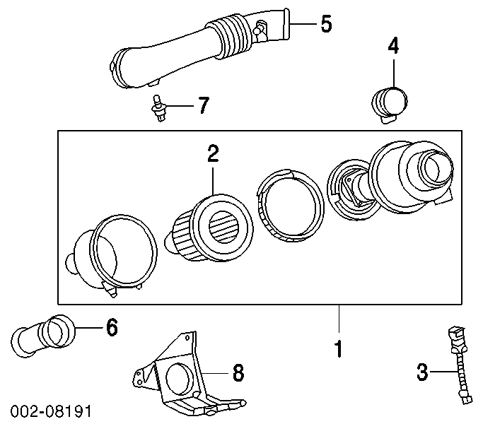 Воздушный фильтр YC3Z9601AA Ford