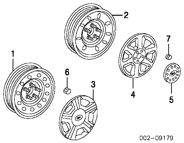 Купить F6SZ1A043AA Ford 