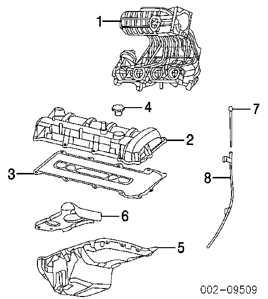 Купить 1S7Z9439AA Ford Прокладка впускного коллектора